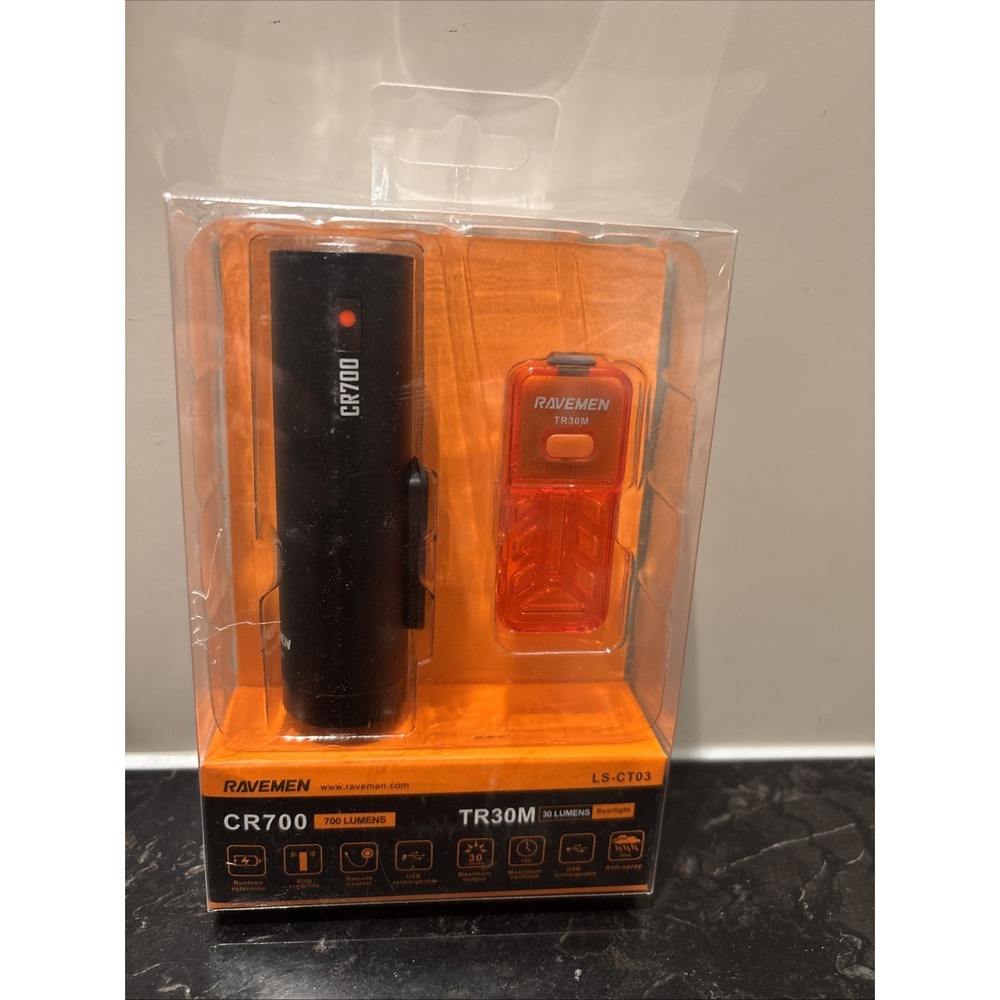 Ravemen CR700 Front Bicycle Headlight 700 Lumens NEW
